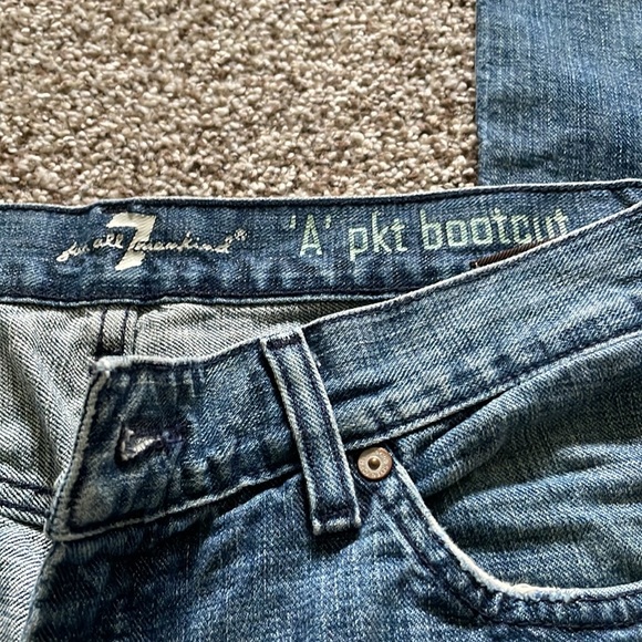 7 for all mankind A pocket bootcut jeans - 36 - Picture 2 of 3